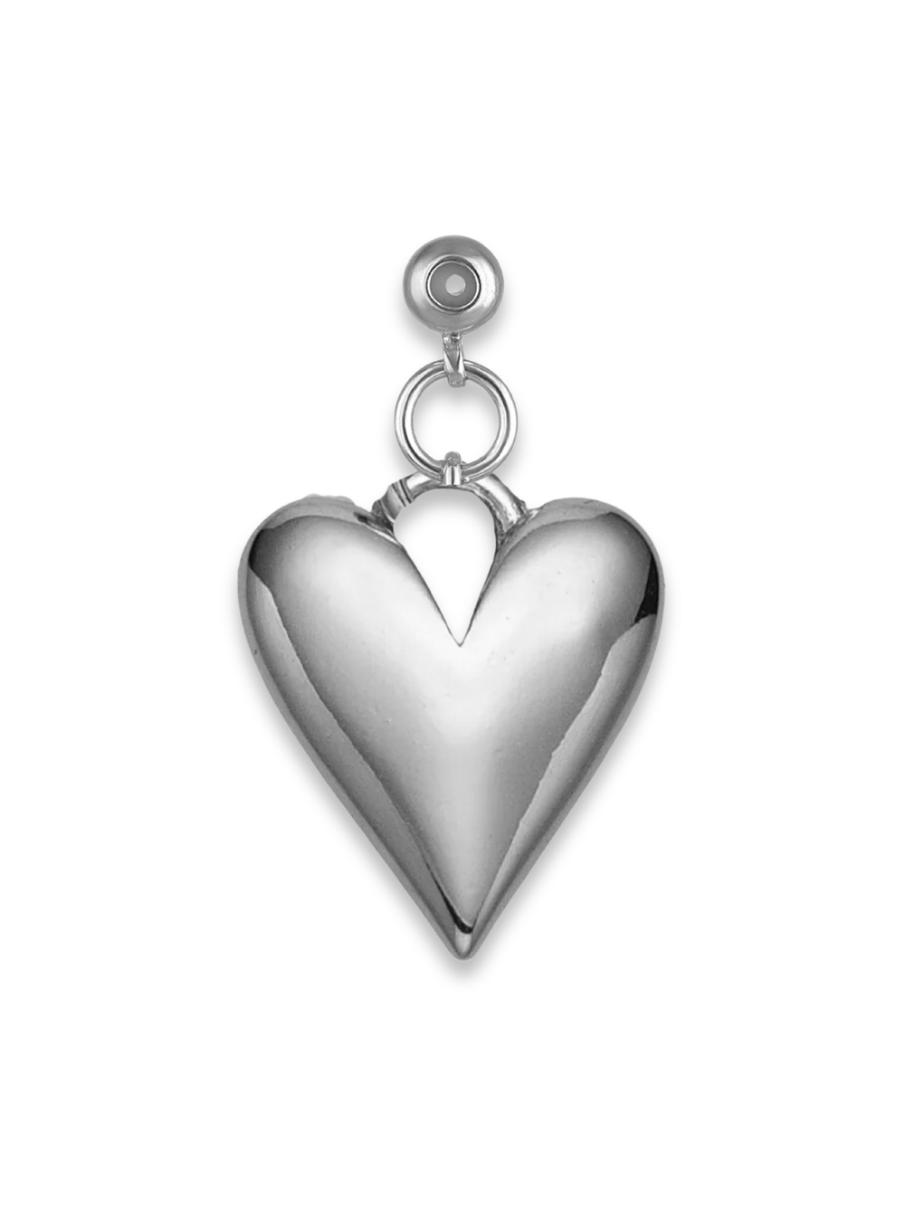 Vintage Heart Grip Charm