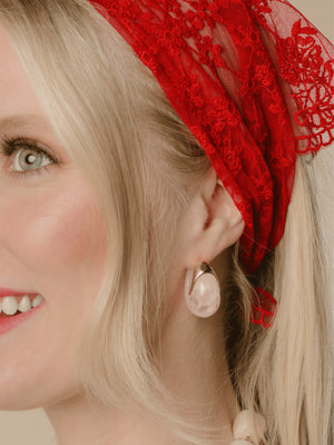 Taylor Retro Hoop Earring