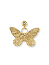 Textured Butterfly Grip Charm
