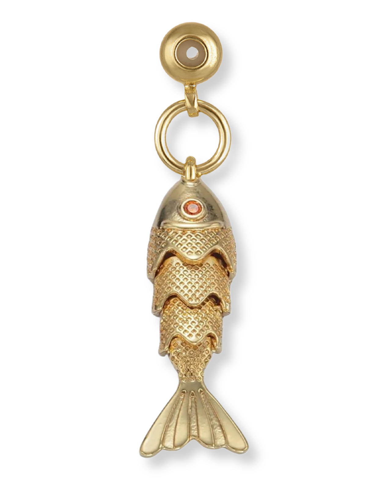 Textured Fish Grip Charm