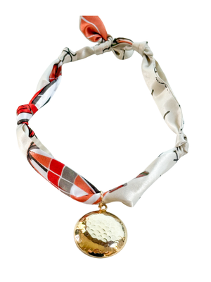 Turin Scarf Necklace