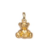 Teddy Bear Clip Charm