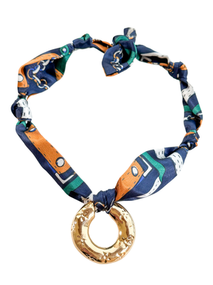Venitian Scarf Necklace