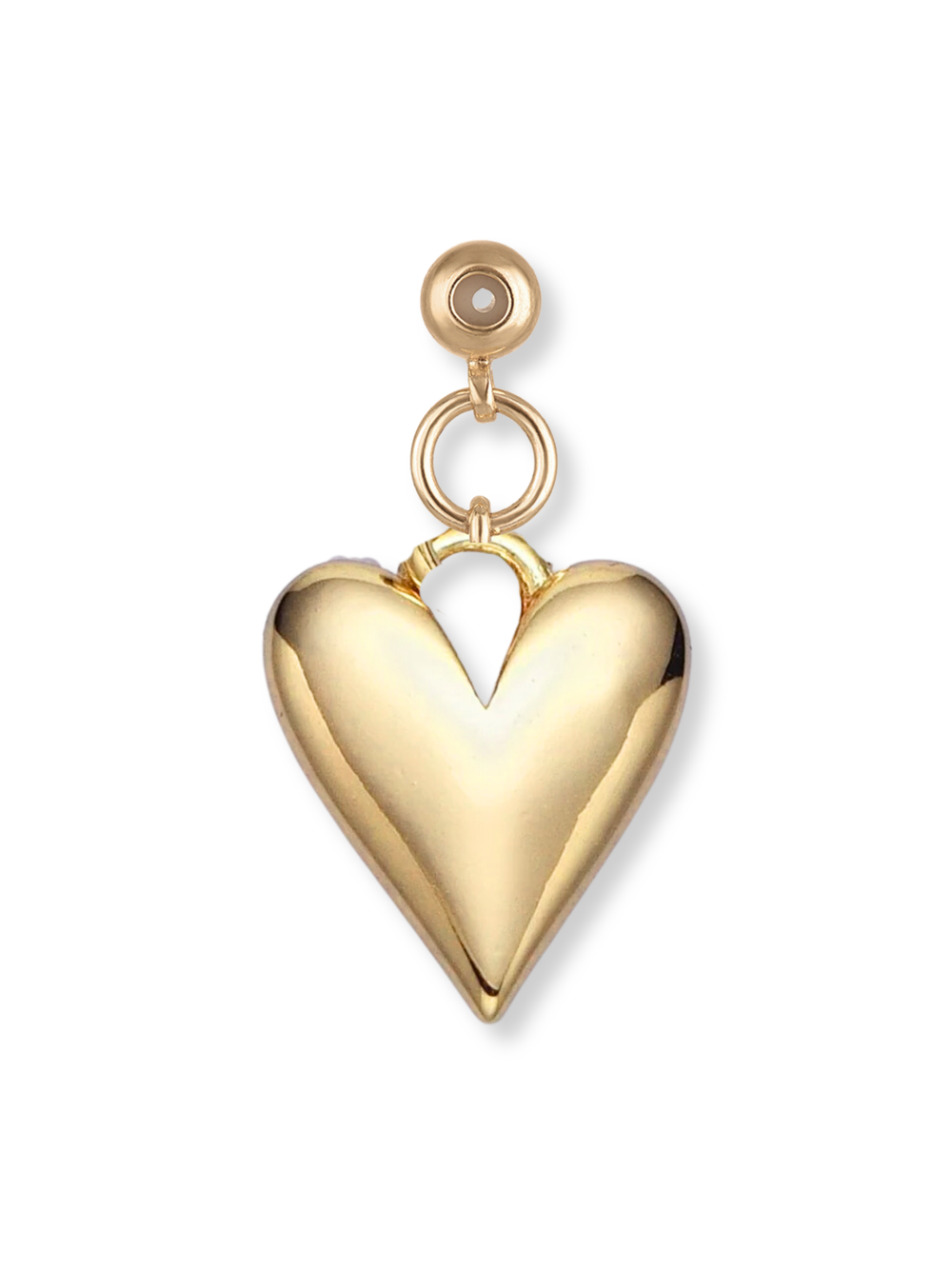 Vintage Heart Grip Charm