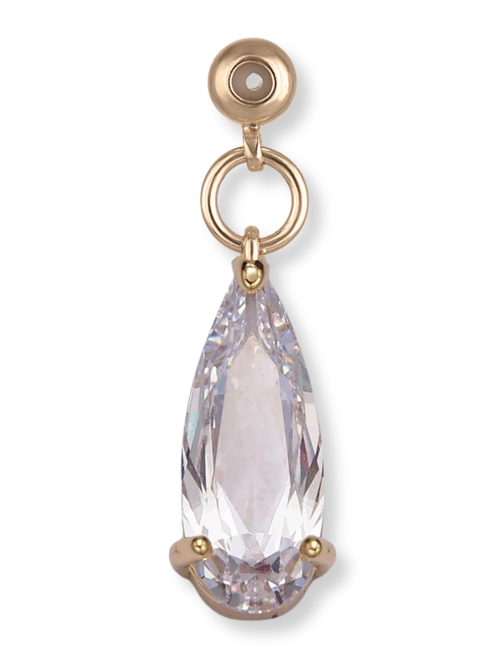 Vintage Teardrop Grip Charm