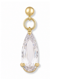 Vintage Teardrop Grip Charm