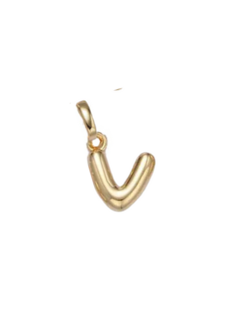 Bubble Initial Clip Charm