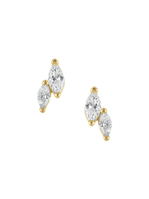 Viola Marquise Stud Earring