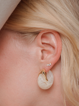 Viola Marquise Stud Earring