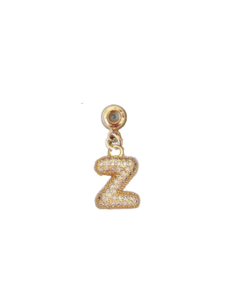 Bubble Letter Grip Charm