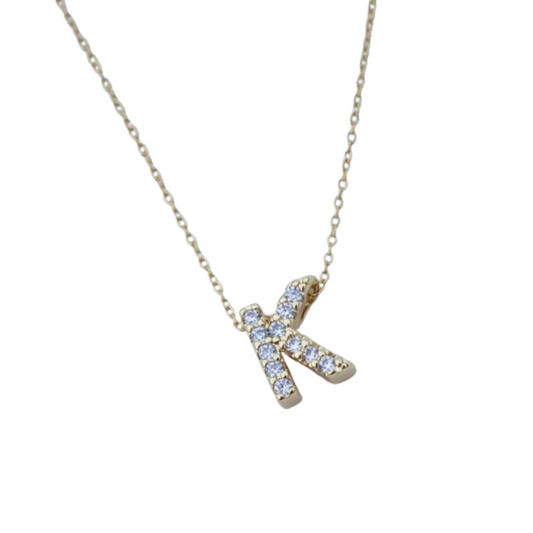 LUX Slide Initial Necklace