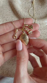 Bubble Initial Clip Charm