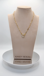 Cyrus Interlocking Circle Necklace