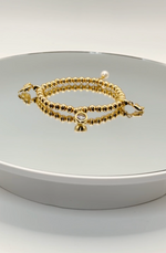 Round Pearl Clip Charm