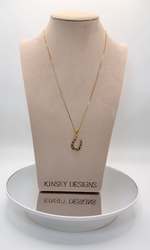 Glam Horseshoe Grip Charm