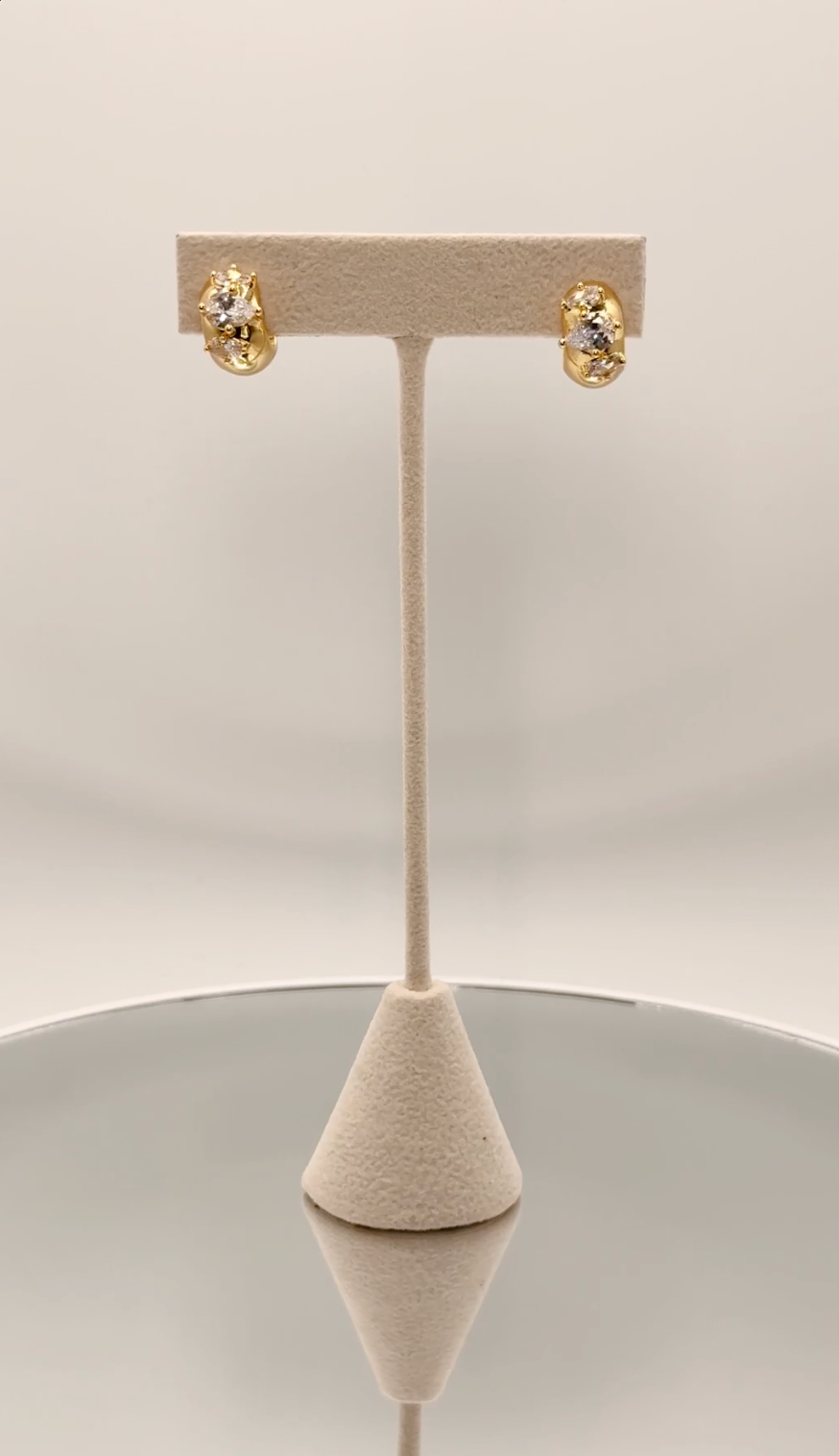 Indie Marquise Hoop Earring