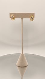 Indie Marquise Hoop Earring