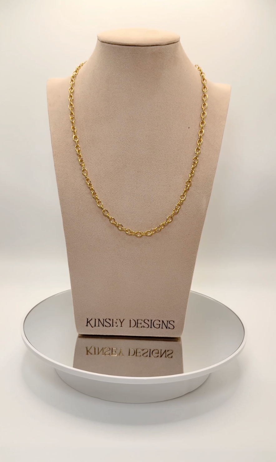 Charm Necklace Link Chain