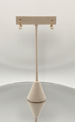 Monroe Marquise Huggie Earring