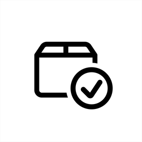 A calendar with a large checkmark inside a circle in front of it, representing Shipping Protection by Route from Route and indicating a completed action, such as successful claim resolution for a lost package.
