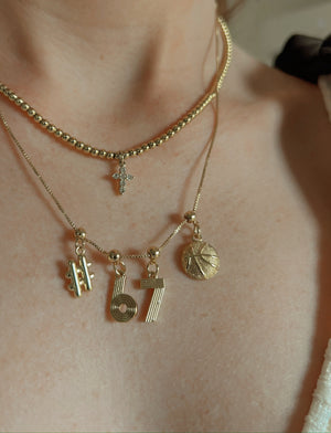 Groove Number Grip Charm